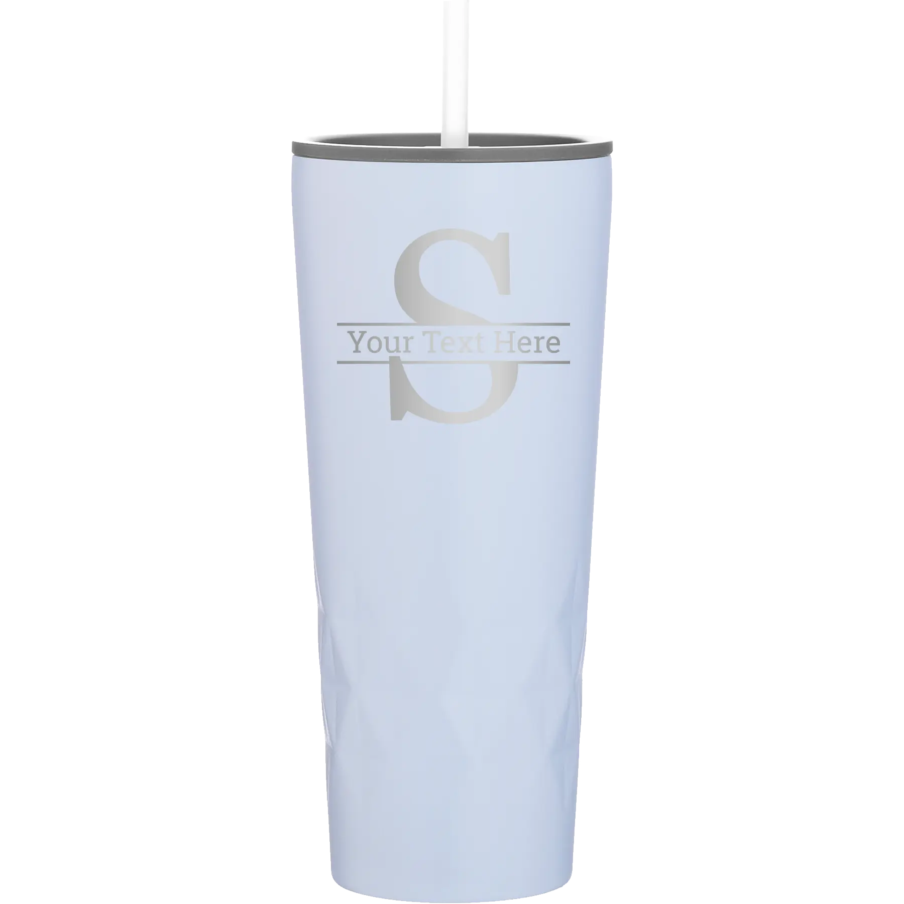 Personalized landfall 20 oz vacuum insulated tumbler with 'Monogram letter S' design