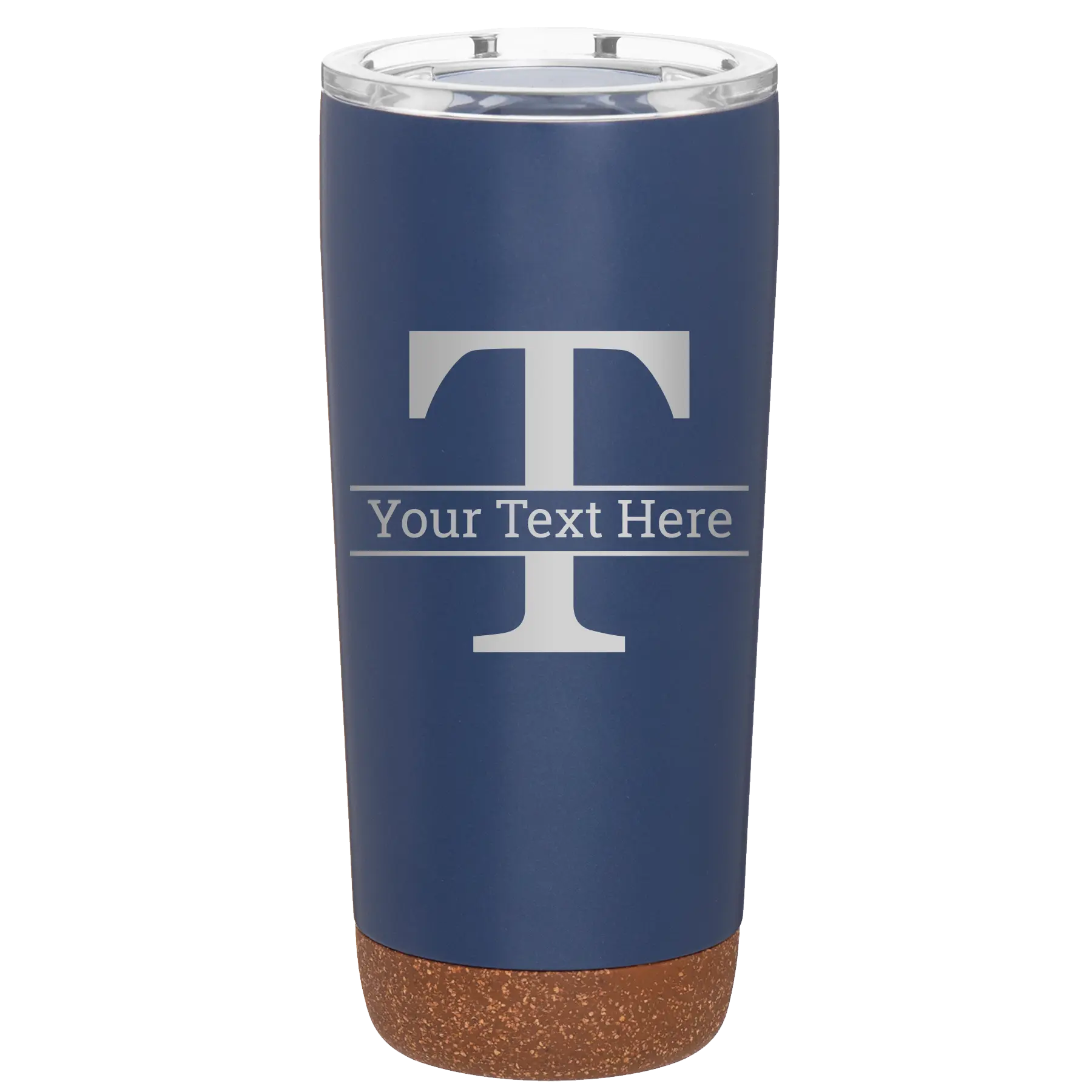 Personalized constellation 20 oz vacuum insulated tumbler with 'Monogram letter T' design