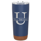 Personalized constellation 20 oz vacuum insulated tumbler with 'Monogram letter U' design