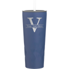 Personalized constellation 20 oz vacuum insulated tumbler with 'Monogram letter V' design