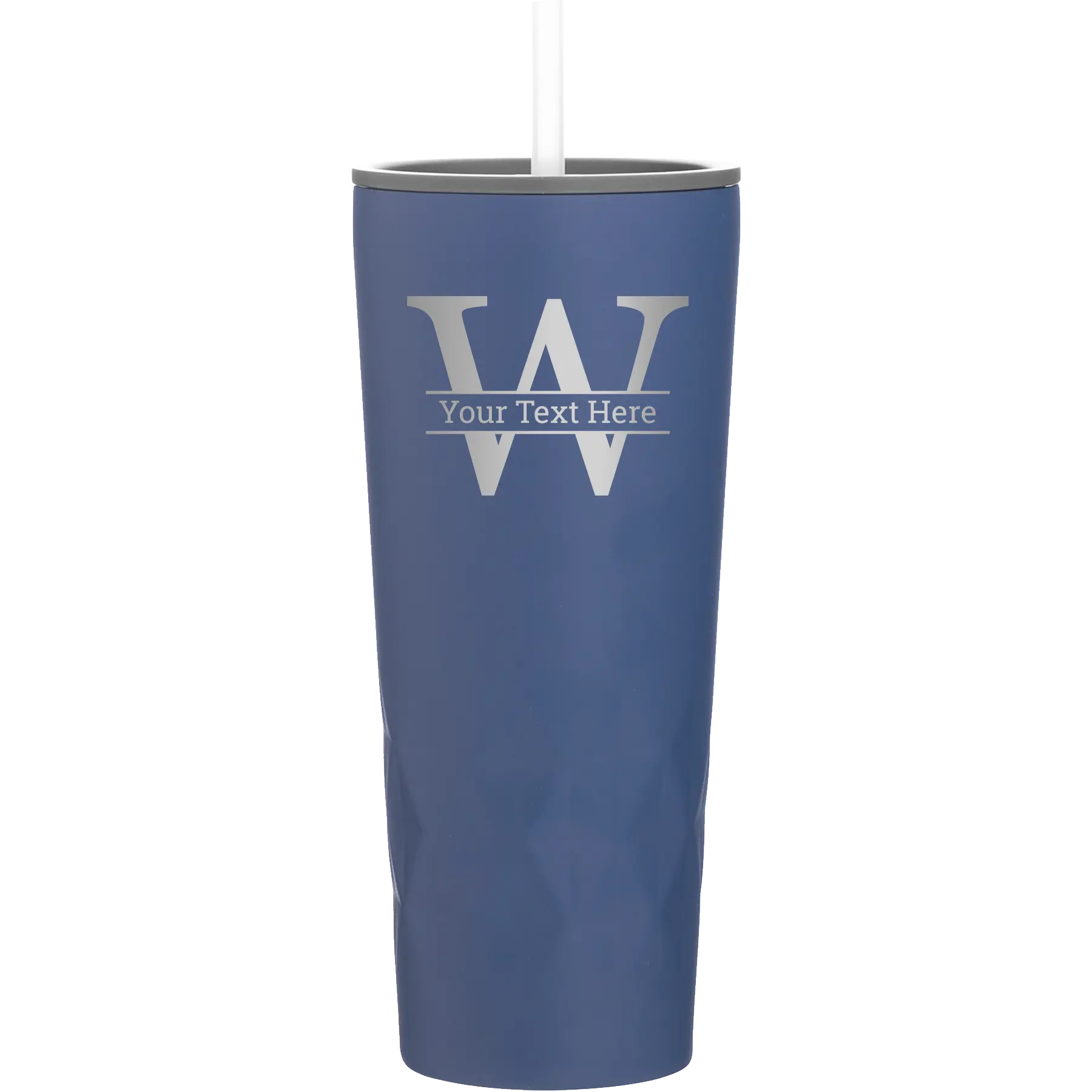 Personalized constellation 20 oz vacuum insulated tumbler with 'Monogram letter W' design