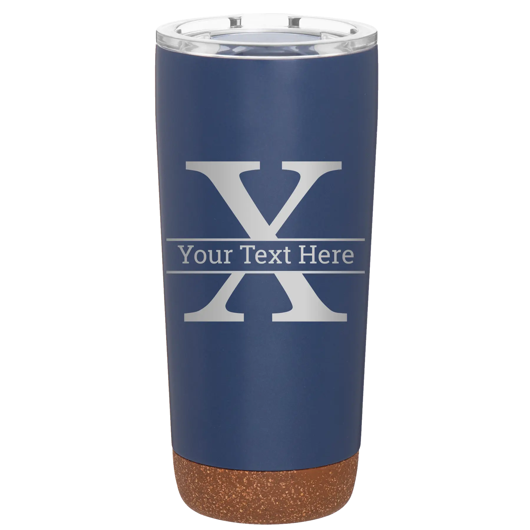 Personalized constellation 20 oz vacuum insulated tumbler with 'Monogram letter X' design