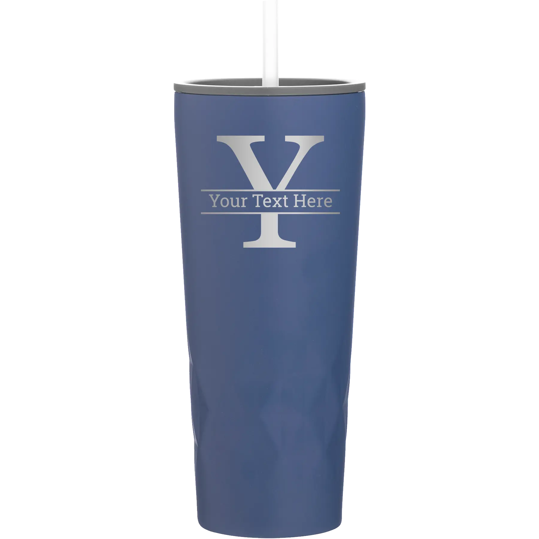 Personalized constellation 20 oz vacuum insulated tumbler with 'Monogram letter Y' design