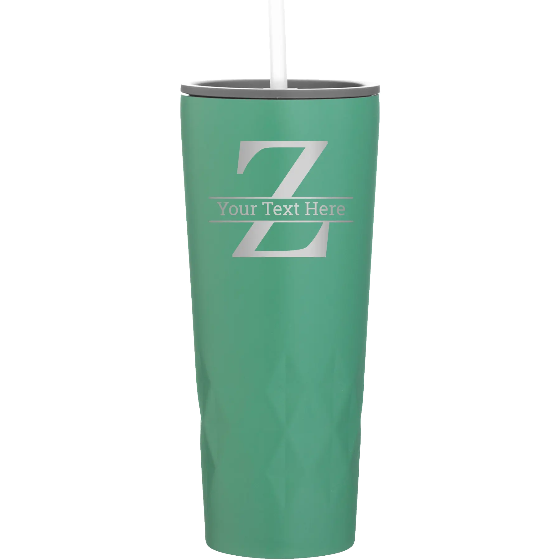 Personalized forage 20 oz vacuum insulated tumbler with 'Monogram letter Z' design