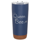 Laser etched constellation 20 oz vacuum insulated tumbler with 'Queen Bee' design