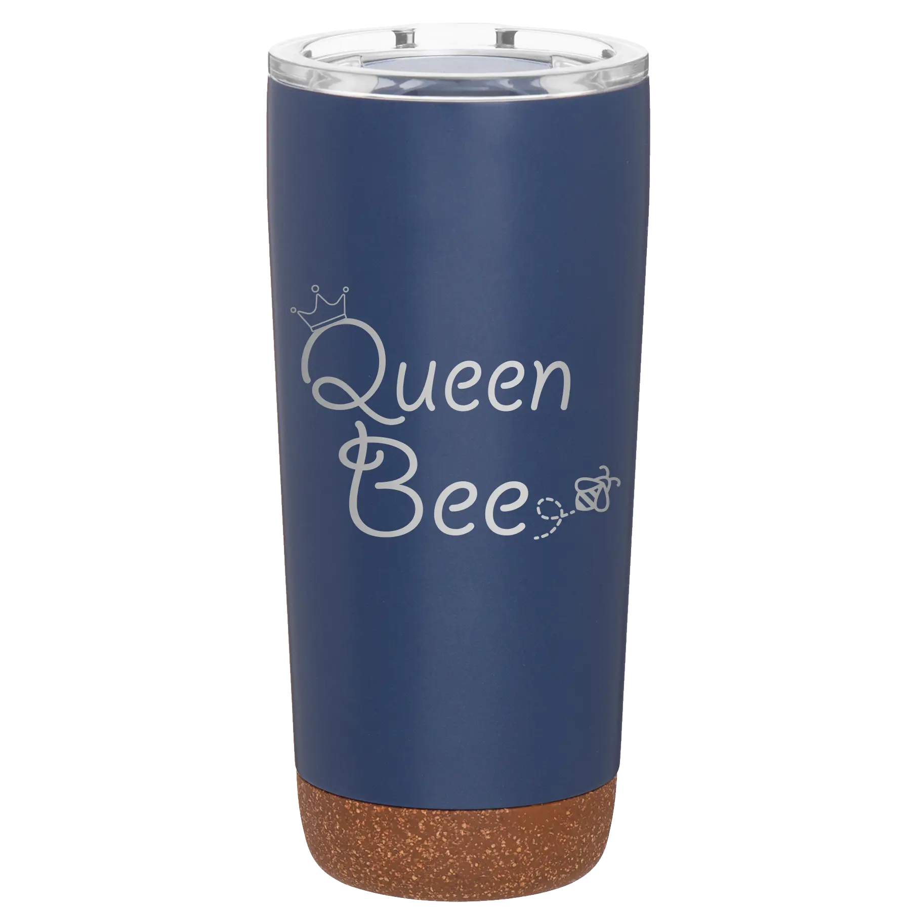 Laser etched constellation 20 oz vacuum insulated tumbler with 'Queen Bee' design