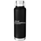 Personalized black 24 oz vacuum insulated water bottle with 'The Real Housewives' design