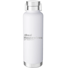 Personalized white 24 oz vacuum insulated water bottle with 'The Real Housewives' design
