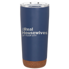 Personalized constellation 20 oz vacuum insulated tumbler with 'The Real Housewives' design
