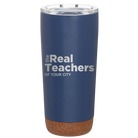 Personalized constellation 20 oz vacuum insulated tumbler with 'The Real Teachers' design