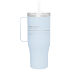 Laser etched landfall 40 oz vacuum insulated tumbler mug with 'Sarcasm' design