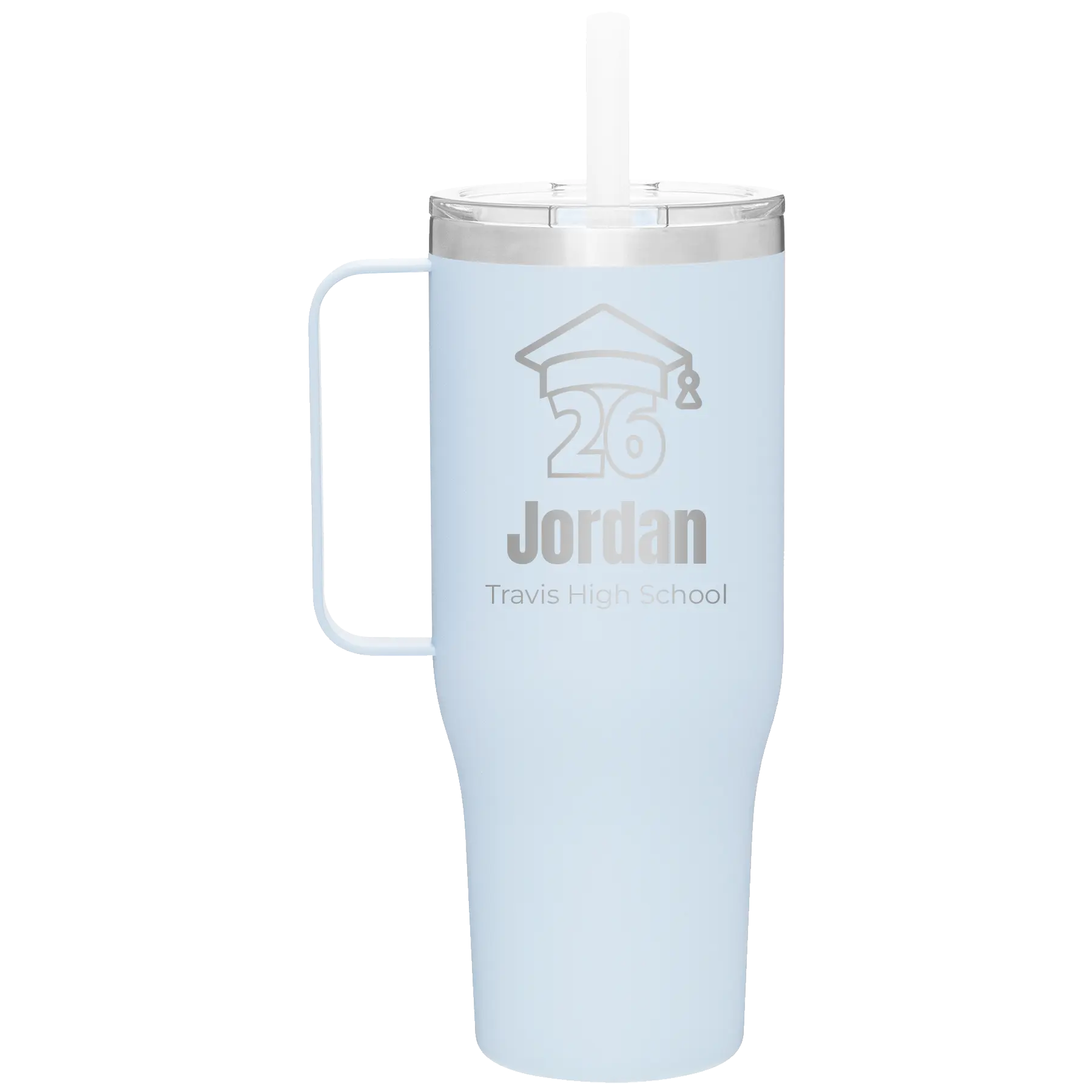 Personalized landfall 40 oz vacuum insulated tumbler mug with 'Year 2026' design