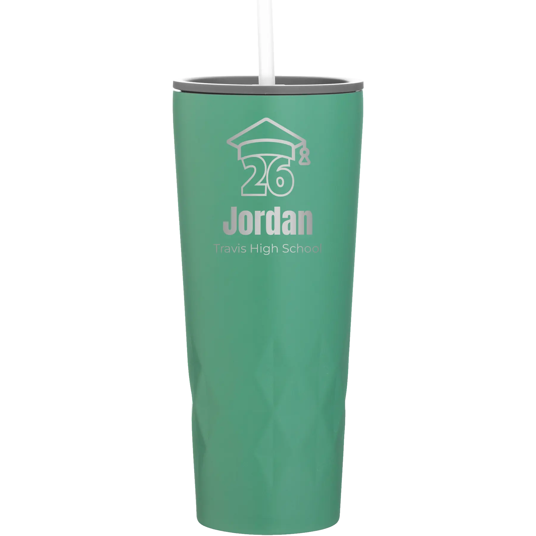 Personalized forage 20 oz vacuum insulated tumbler with 'Year 2026' design