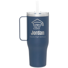 Personalized constellation 40 oz vacuum insulated tumbler mug with 'Year 2027' design