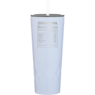 Laser etched landfall 20 oz vacuum insulated tumbler with 'Grandma Nutrition' design
