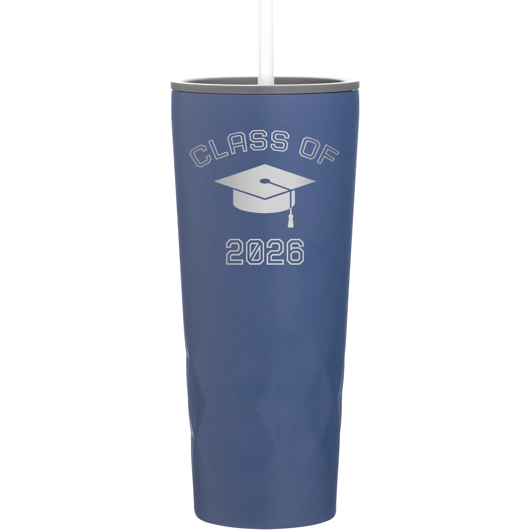 Personalized constellation 20 oz vacuum insulated tumbler with 'Class of with Cap' design