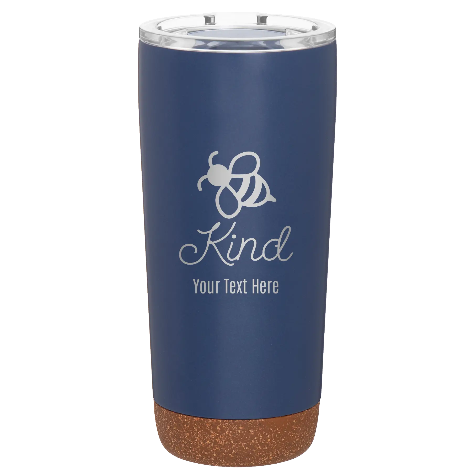 Personalized constellation 20 oz vacuum insulated tumbler with 'Bee Kind' design
