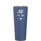 Personalized constellation 20 oz vacuum insulated tumbler with 'Mama Bear 3 baby bears' design