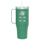 Personalized forage 40 oz vacuum insulated tumbler mug with 'Mama Bear 4 baby bears' design
