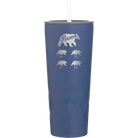 Personalized constellation 20 oz vacuum insulated tumbler with 'Mama Bear 4 baby bears' design