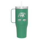 Personalized forage 40 oz vacuum insulated tumbler mug with 'Mama Bear 2 Baby Bears' design