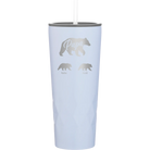 Personalized landfall 20 oz vacuum insulated tumbler with 'Papa Bear 2 Baby Bears' design