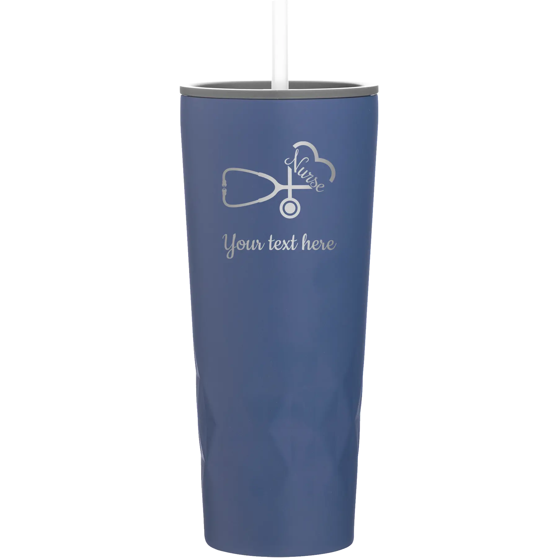 Personalized constellation 20 oz vacuum insulated tumbler with 'Nurse' design