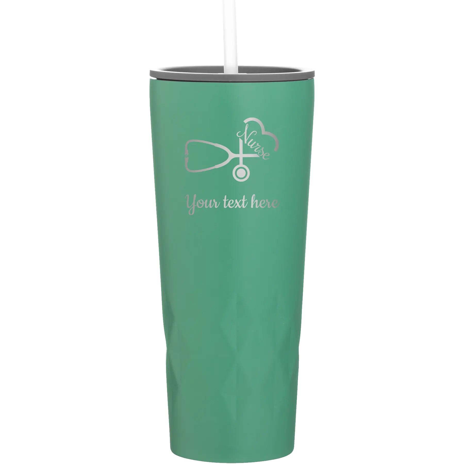 Personalized forage 20 oz vacuum insulated tumbler with 'Nurse' design