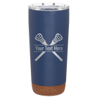 Personalized constellation 20 oz vacuum insulated tumbler with 'Lacrosse' design