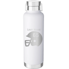 Personalized white 24 oz vacuum insulated water bottle with 'Football Helmet' design