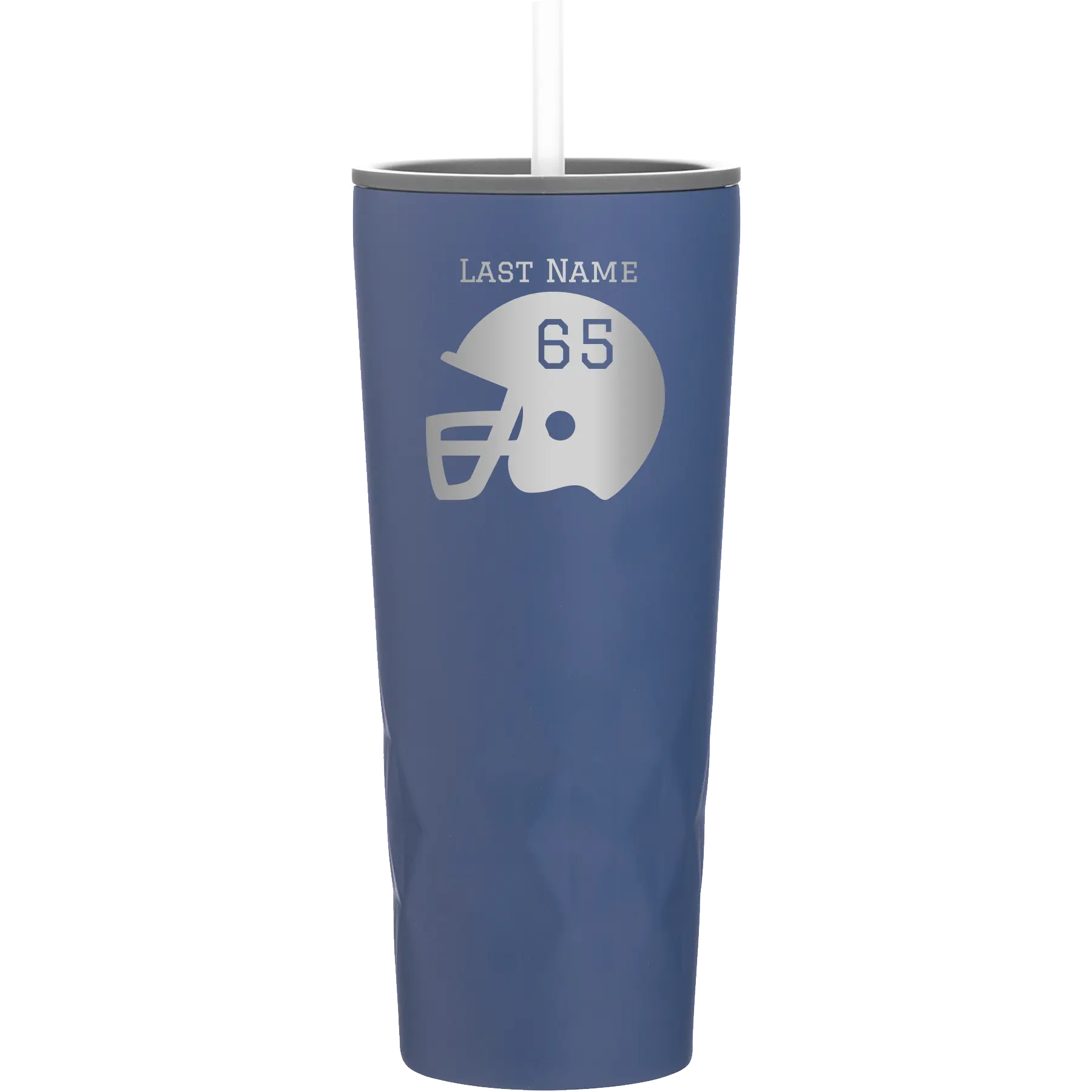 Personalized constellation 20 oz vacuum insulated tumbler with 'Football Helmet' design