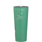 Personalized forage 20 oz vacuum insulated tumbler with 'Football Helmet 2' design