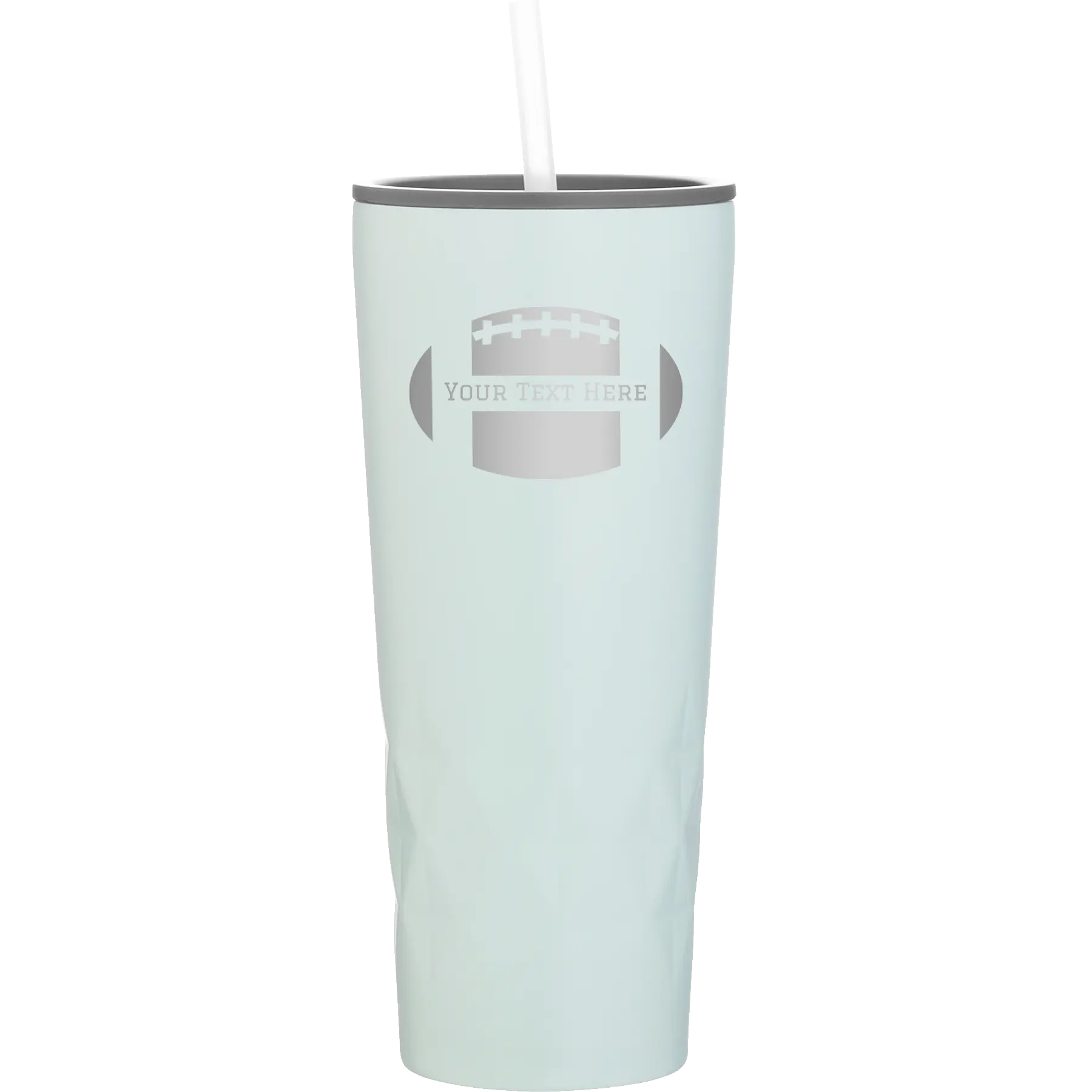 Personalized meadow 20 oz vacuum insulated tumbler with 'Football' design