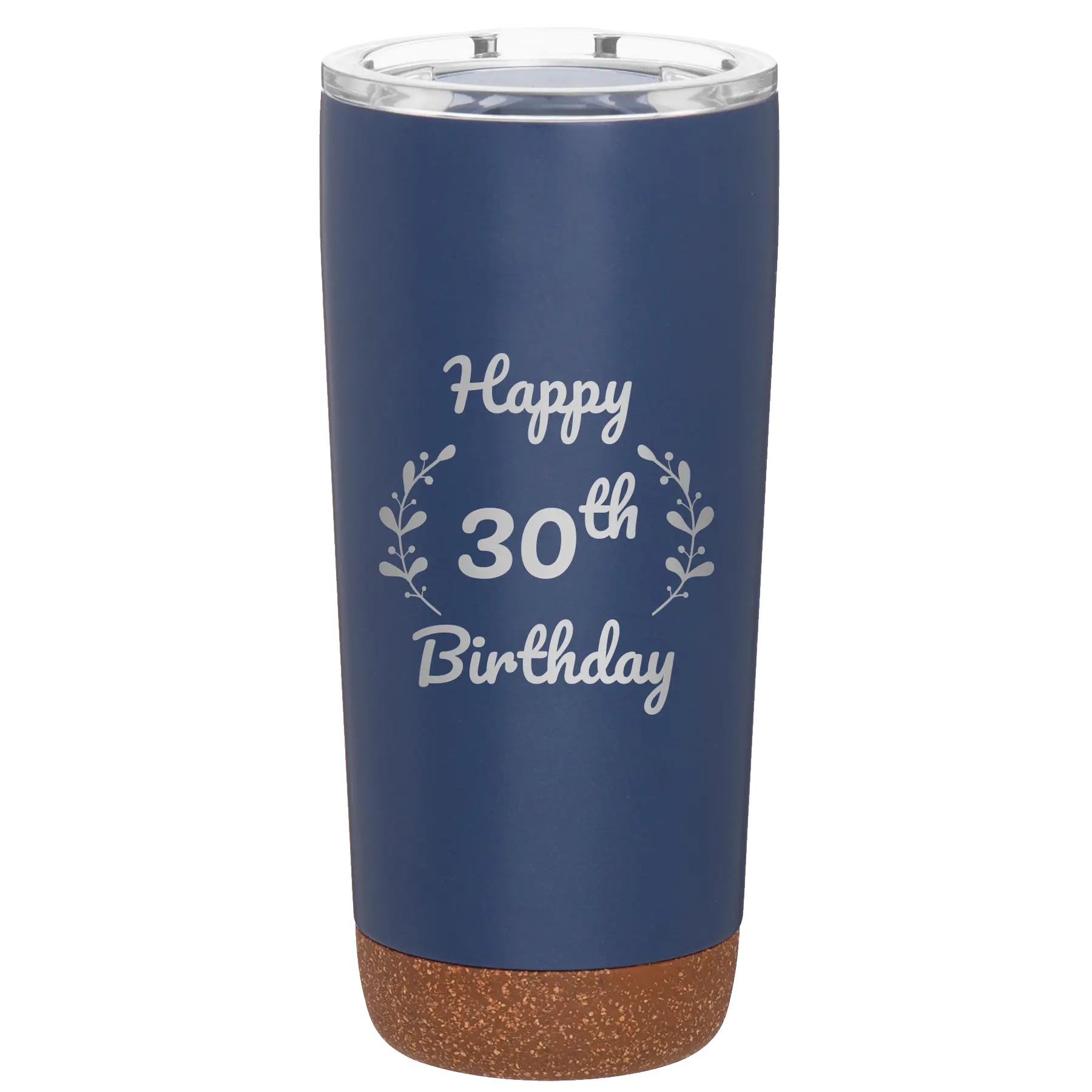 Personalized constellation 20 oz vacuum insulated tumbler with 'Happy Birthday' design