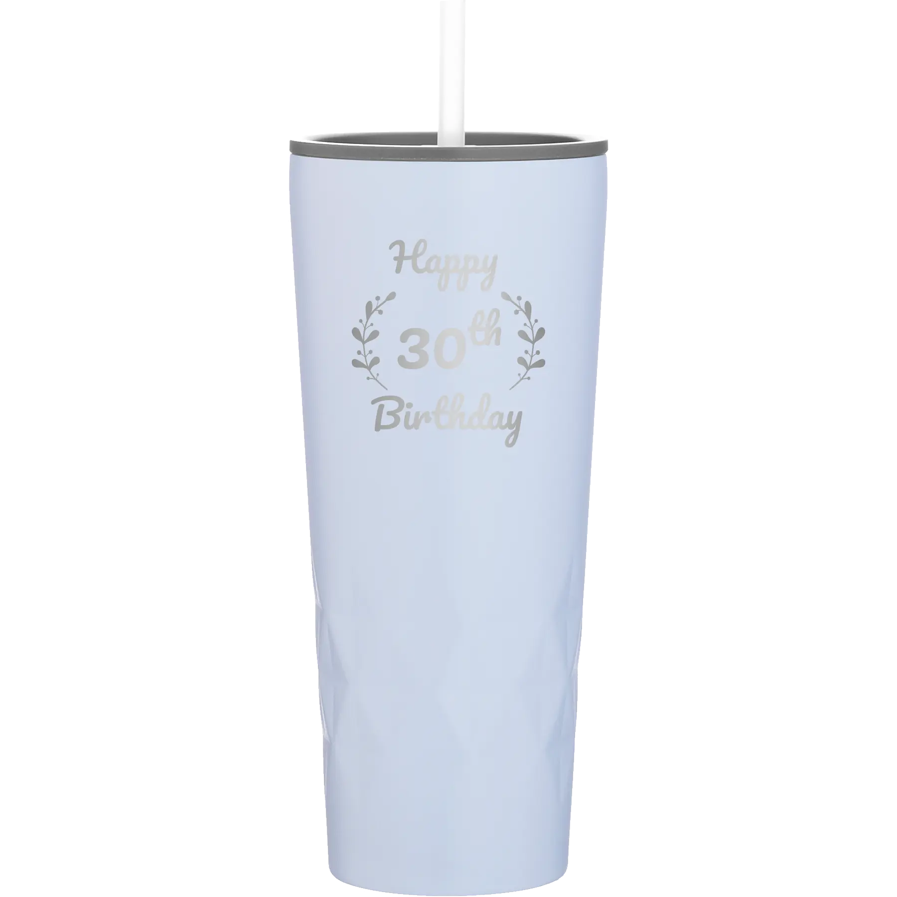 Personalized landfall 20 oz vacuum insulated tumbler with 'Happy Birthday' design