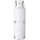 Personalized white 24 oz vacuum insulated water bottle with 'WEIGHTS NAME' design