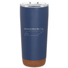 Laser etched constellation 20 oz vacuum insulated tumbler with 'Tennessee Heart' design