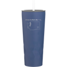 Laser etched constellation 20 oz vacuum insulated tumbler with 'Washington Heart' design