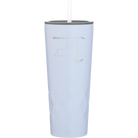 Laser etched landfall 20 oz vacuum insulated tumbler with 'New York Heart' design