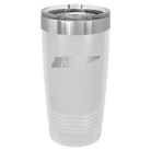 Laser etched white 20 oz vacuum insulated tumbler with 'Tennessee Home' design