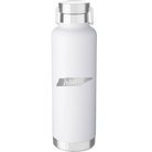 Laser etched white 24 oz vacuum insulated water bottle with 'Tennessee Home' design
