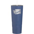 Laser etched constellation 20 oz vacuum insulated tumbler with 'Washington Home' design