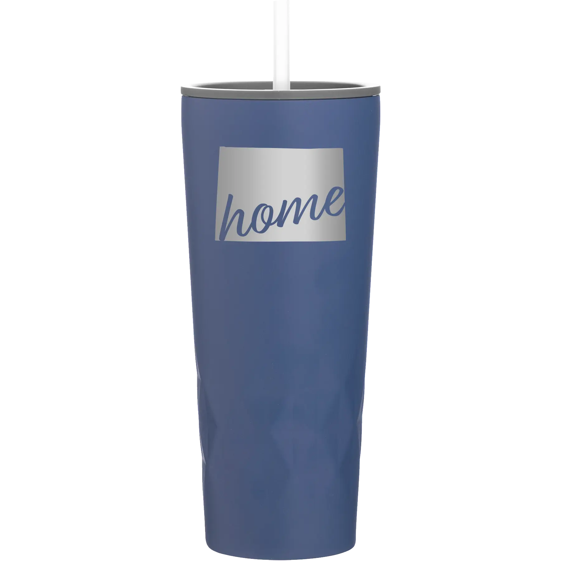 Laser etched constellation 20 oz vacuum insulated tumbler with 'Wyoming Home' design