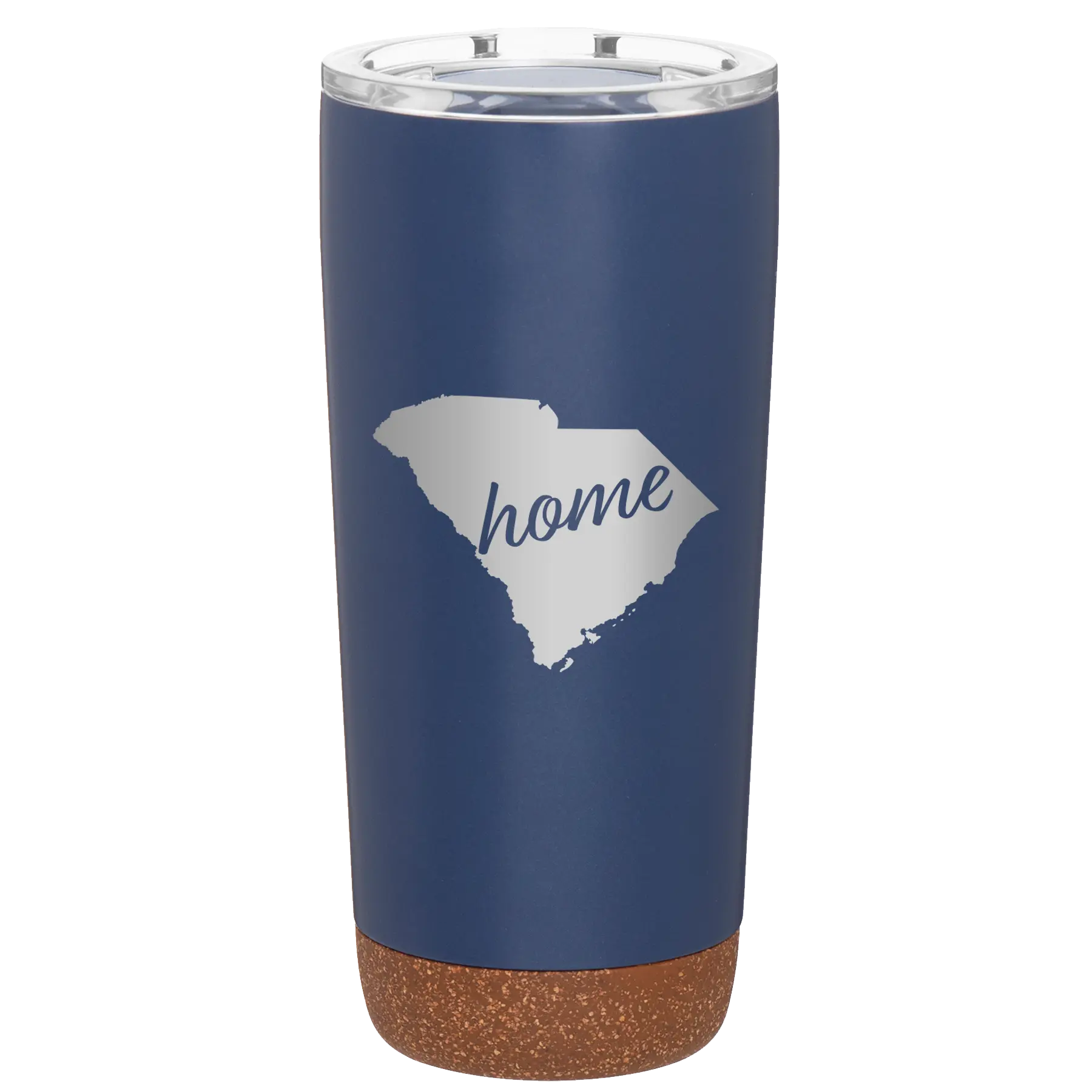 Laser etched constellation 20 oz vacuum insulated tumbler with 'South Carolina Home' design