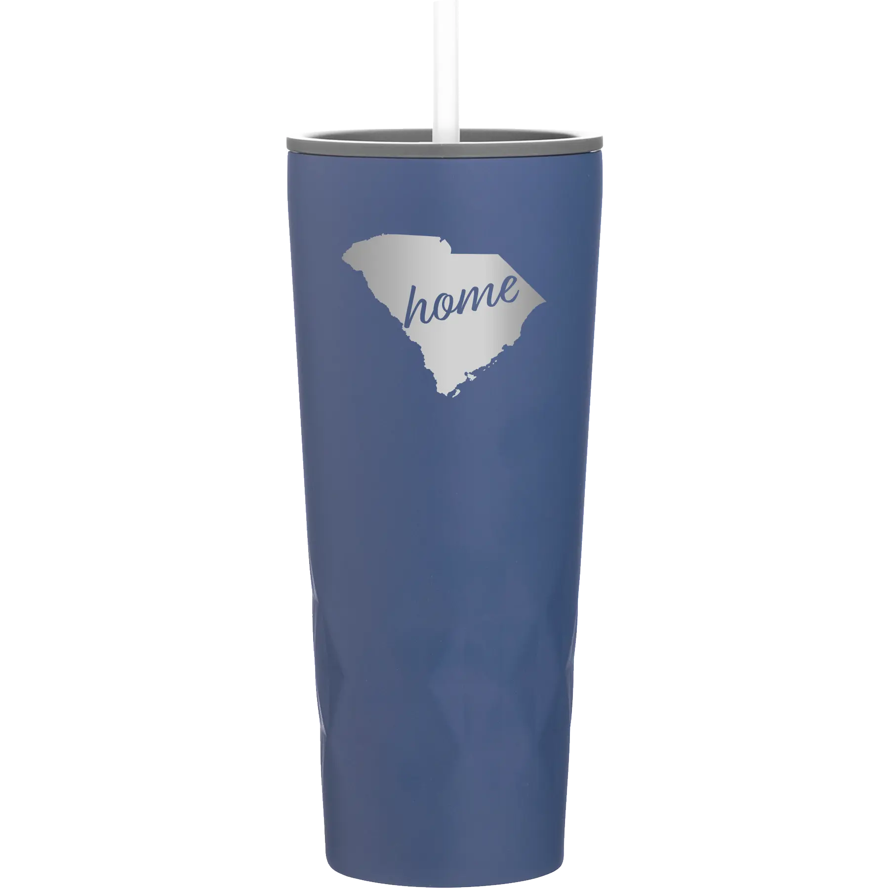 Laser etched constellation 20 oz vacuum insulated tumbler with 'South Carolina Home' design