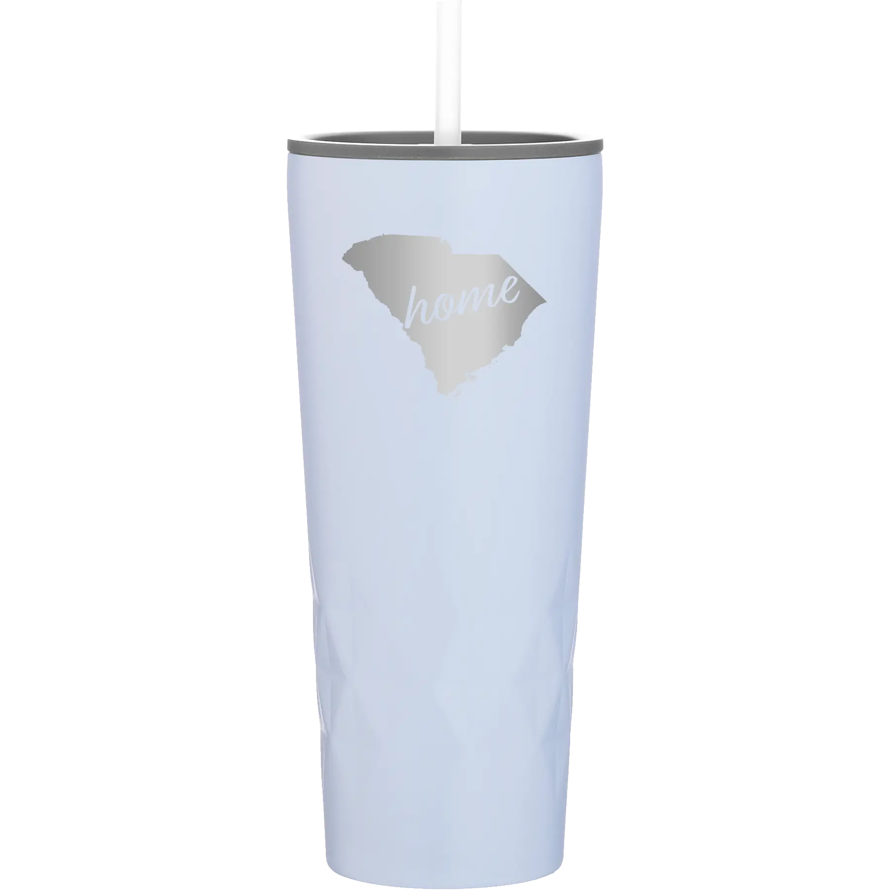 Laser etched landfall 20 oz vacuum insulated tumbler with 'South Carolina Home' design