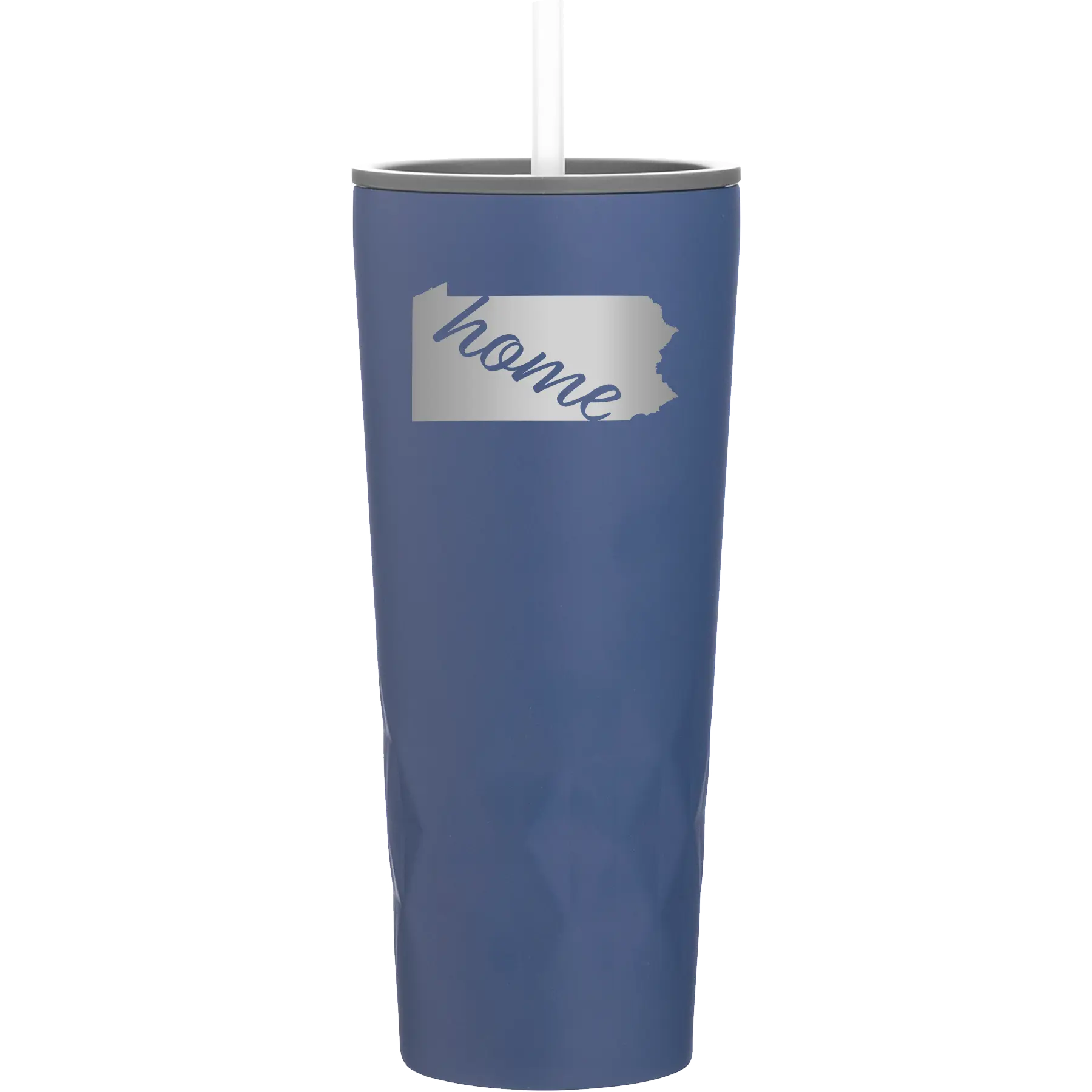 Laser etched constellation 20 oz vacuum insulated tumbler with 'Pennsylvania Home' design