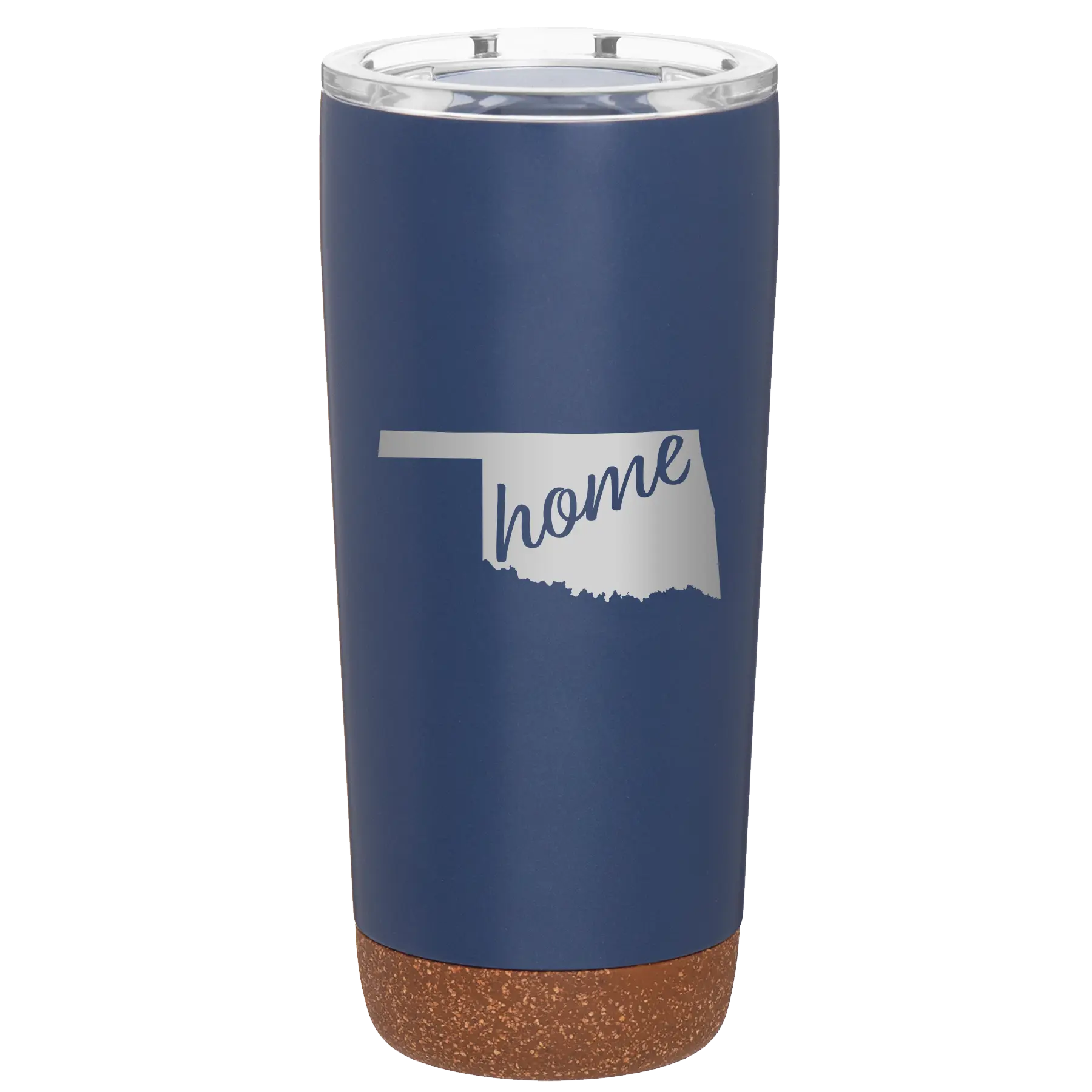 Laser etched constellation 20 oz vacuum insulated tumbler with 'Oklahoma Home' design
