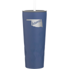 Laser etched constellation 20 oz vacuum insulated tumbler with 'Oklahoma Home' design