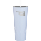 Laser etched landfall 20 oz vacuum insulated tumbler with 'Oklahoma Home' design